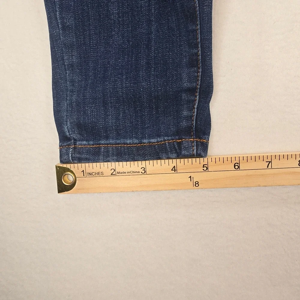 Judy Blue Pull On Skinny Jeans Womens 9/29 Dark Wash High Rise Denim Leggings